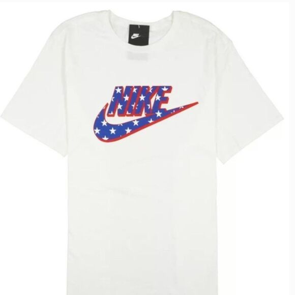 Nike Other - Nike Americana Futura T-Shirt White Blue Red S